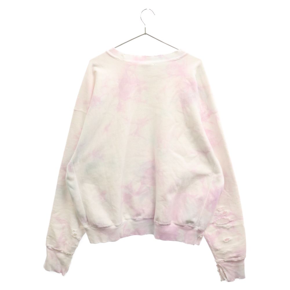 SAINT MICHAEL (セントマイケル) 23AW CRW N SWT/ONE POINT/TIEDYE 
