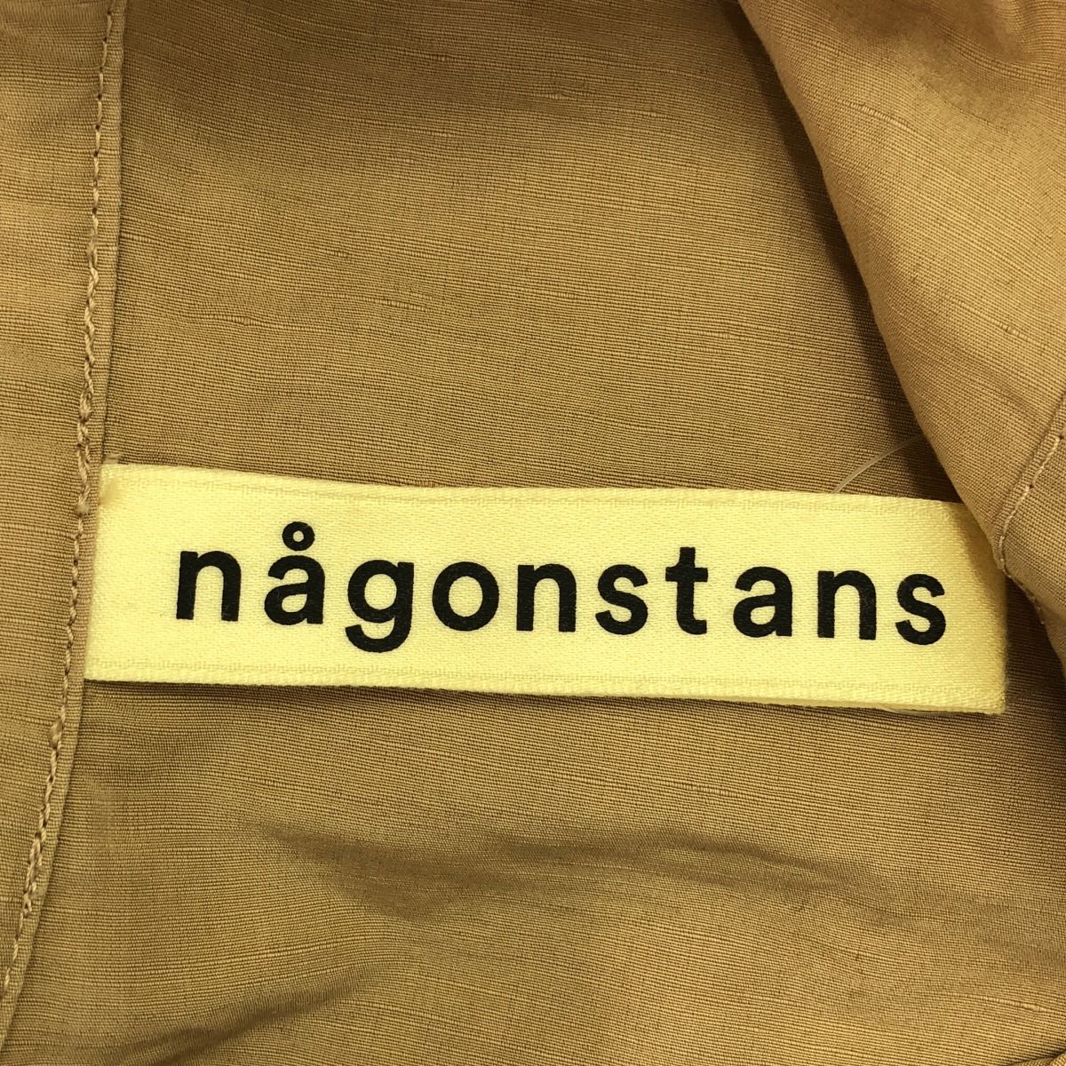 nagonstans ナゴンスタンス 21SS C/Liタッサーオーバーシャツ 470ES630 