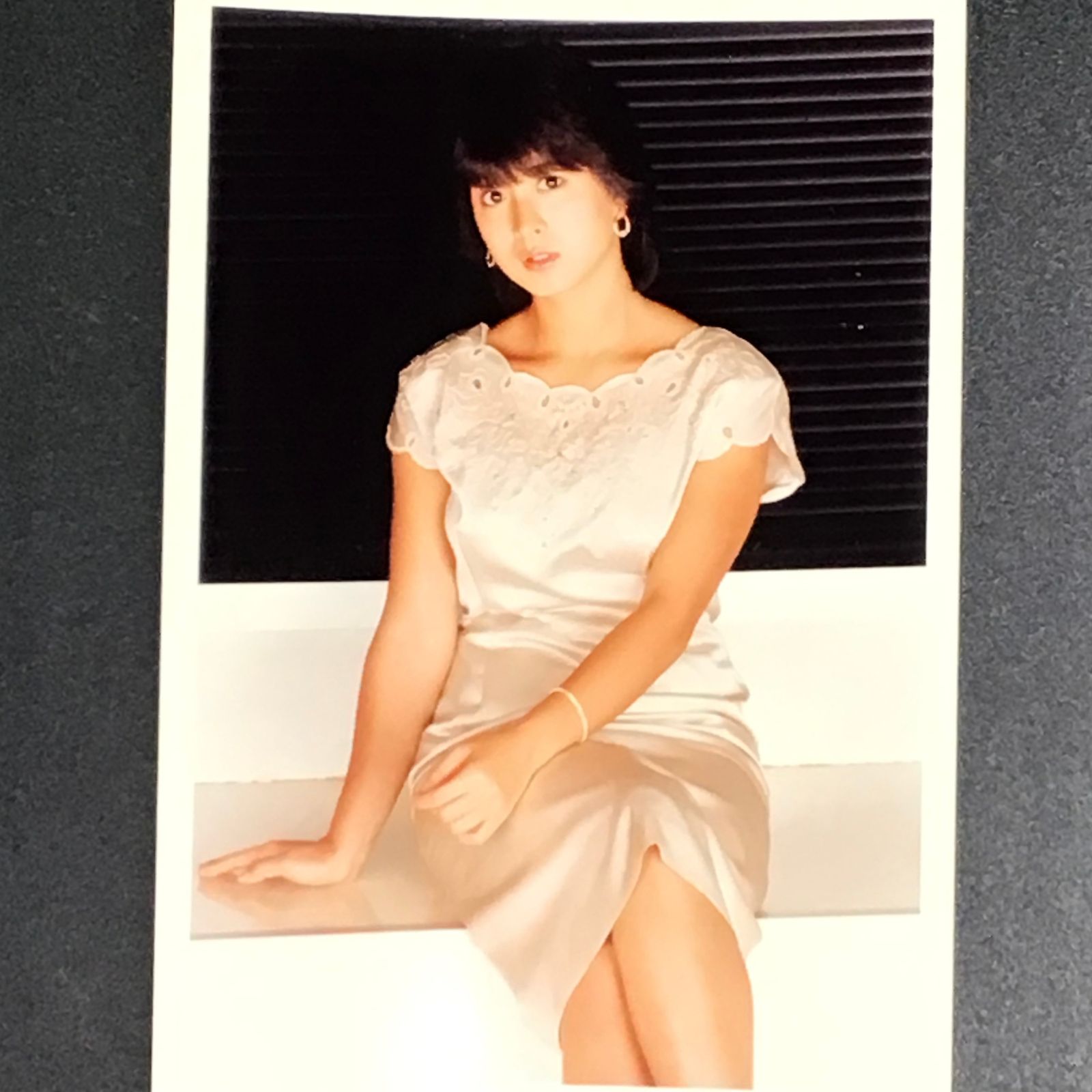 1362 【当時物】河合奈保子 ブロマイド 8枚セット sakuracolor 水着