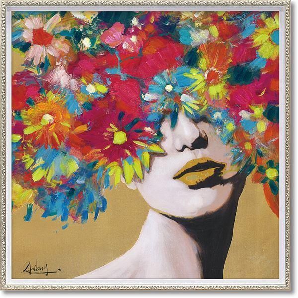 オイルペイントアート「ブルー クイーン(Mサイズ)」 | ユーパワー