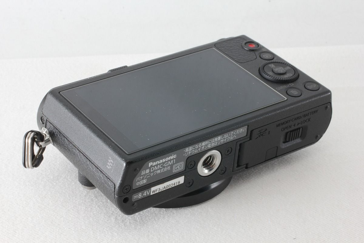 パナソニック ルミックス GM1 ブラック DMC-GM1K-K 美品】LUMIX