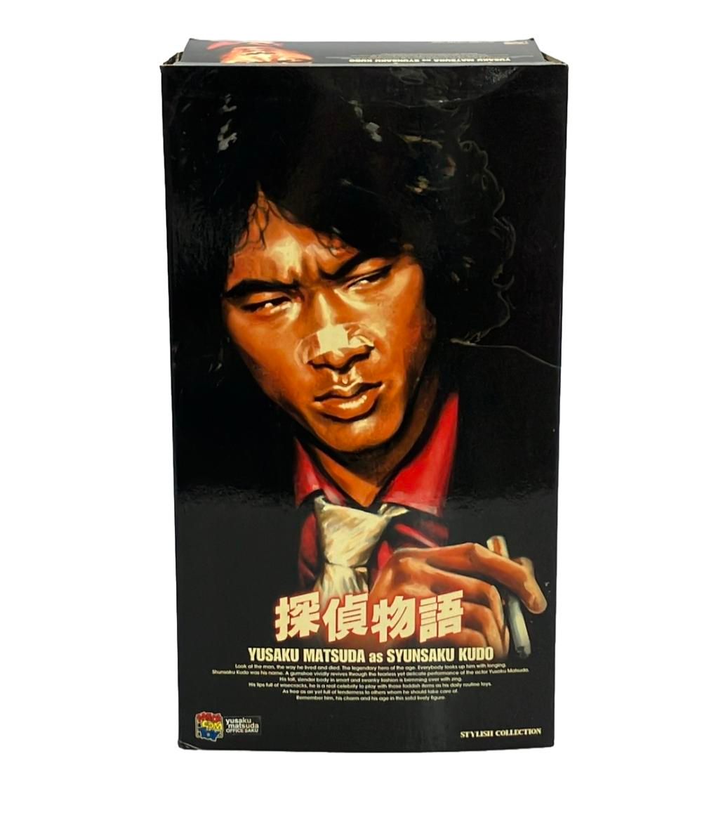 【希少】松田優作 as 工藤俊作 黒スーツ 探偵物語 フィギュア メディコムトイ 美品 フィギュア 探偵物語 松田優作as工藤俊作 黒スーツver メディコム