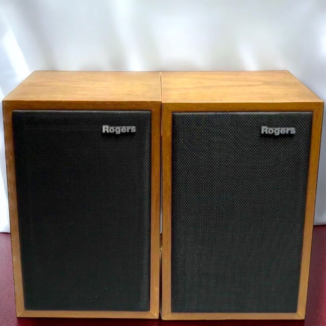 Rogers ロジャーズ スピーカー ペア LS3 5A シリアル連番 2ウェイ 2スピーカー 密閉方式 ブックシェルフ型