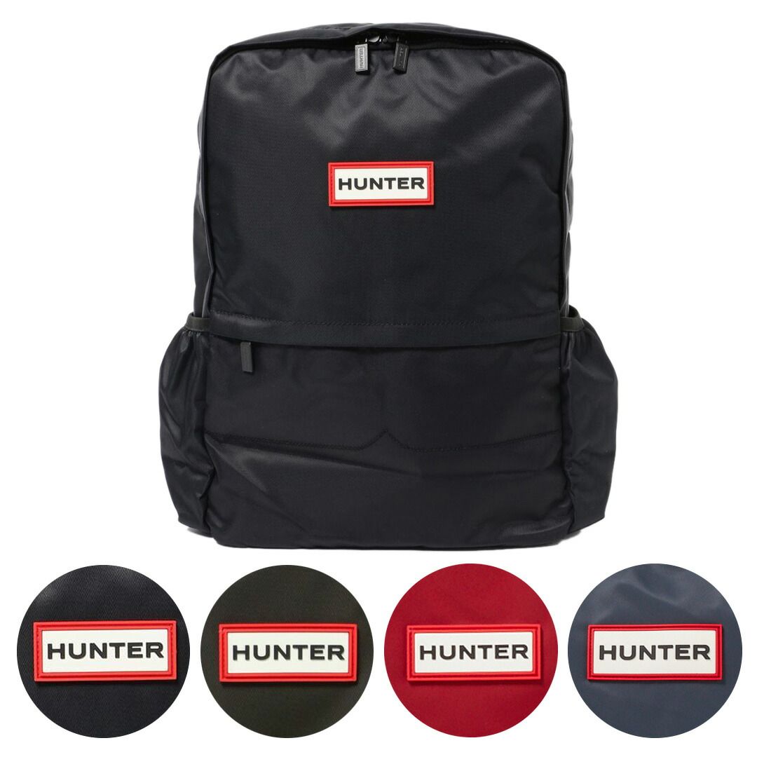 ハンター HUNTER オリジナルラバライズドレザーバックパック （NVY
