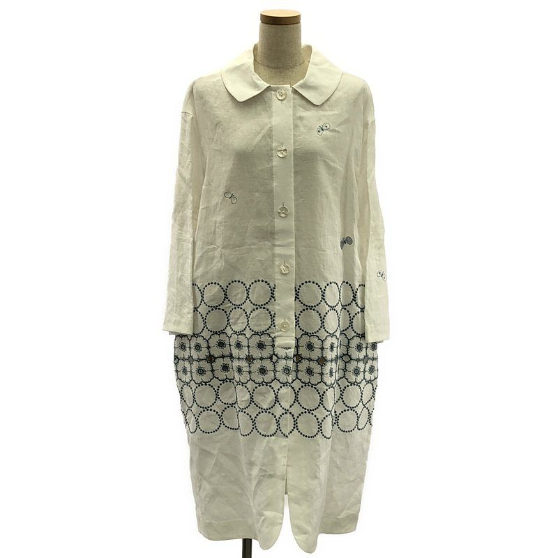 【新品/完売品】ミナペルホネン 2024SS ami リネンコート 38 新品】 mina perhonen / ミナペルホネン | 2024ss | ami リネン