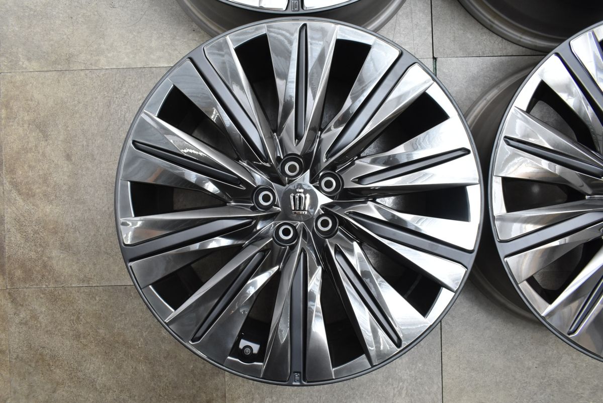 動作済み 新車外し品 トヨタ クラウンエステート RS 純正 21in 8.5J 35 PCD114.3 4本セット 交換用 クロスオーバー スポーツ RX500h NX350h