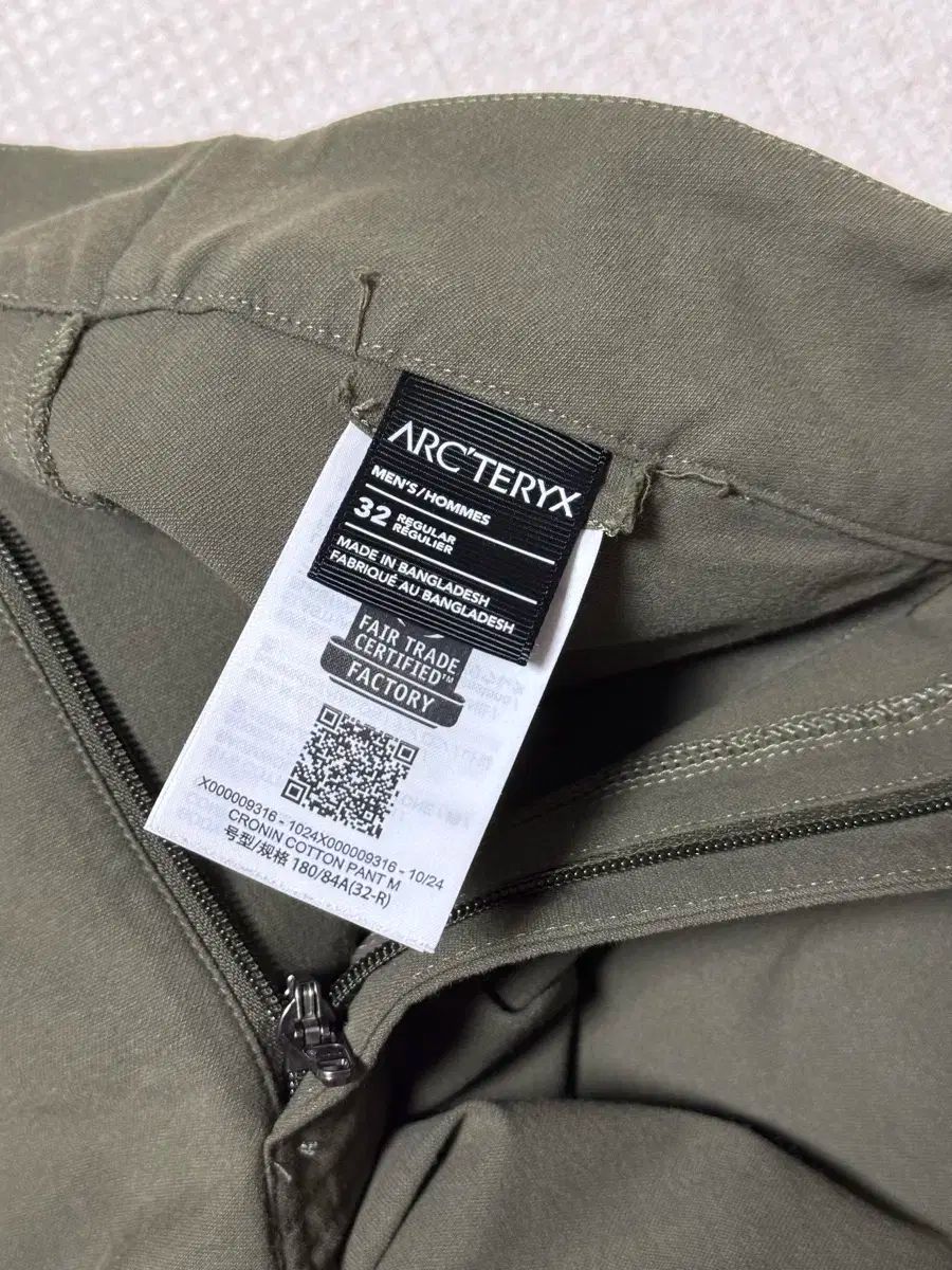 根強い ARC TERYX アークテリクス クローニンコットン 32