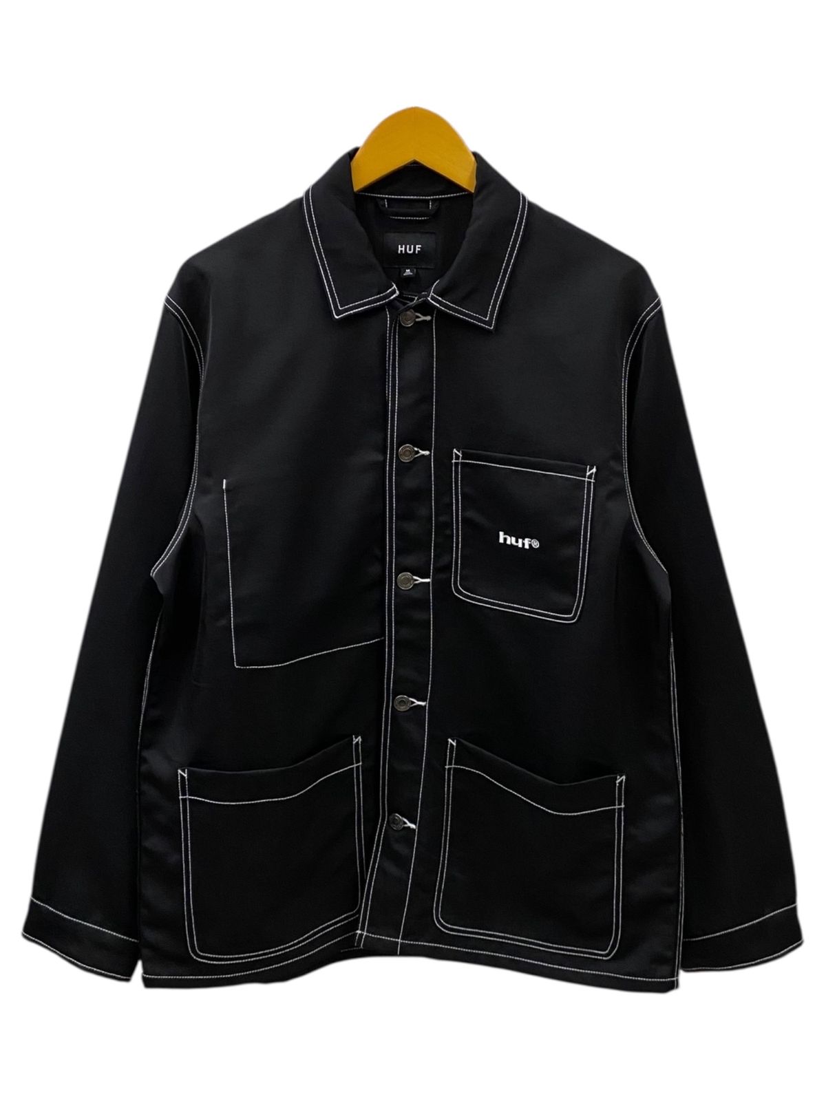 HUF (ハフ) CONTRAST NYLON CHORE JACKET チョアジャケット ナイロン 