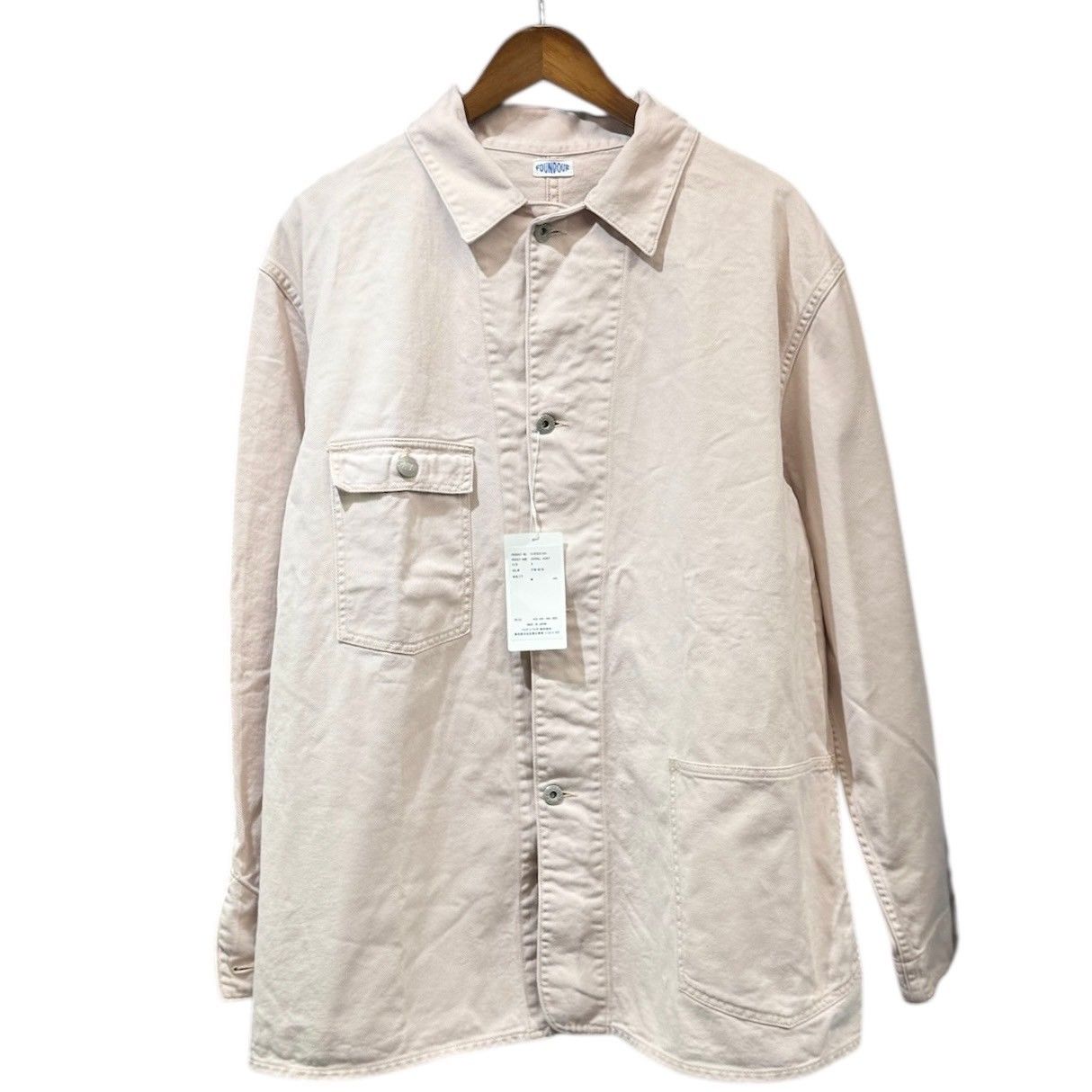 FOUNDOUR ファウンダ 25SS COVERALL JACKET カバーオールジャケット