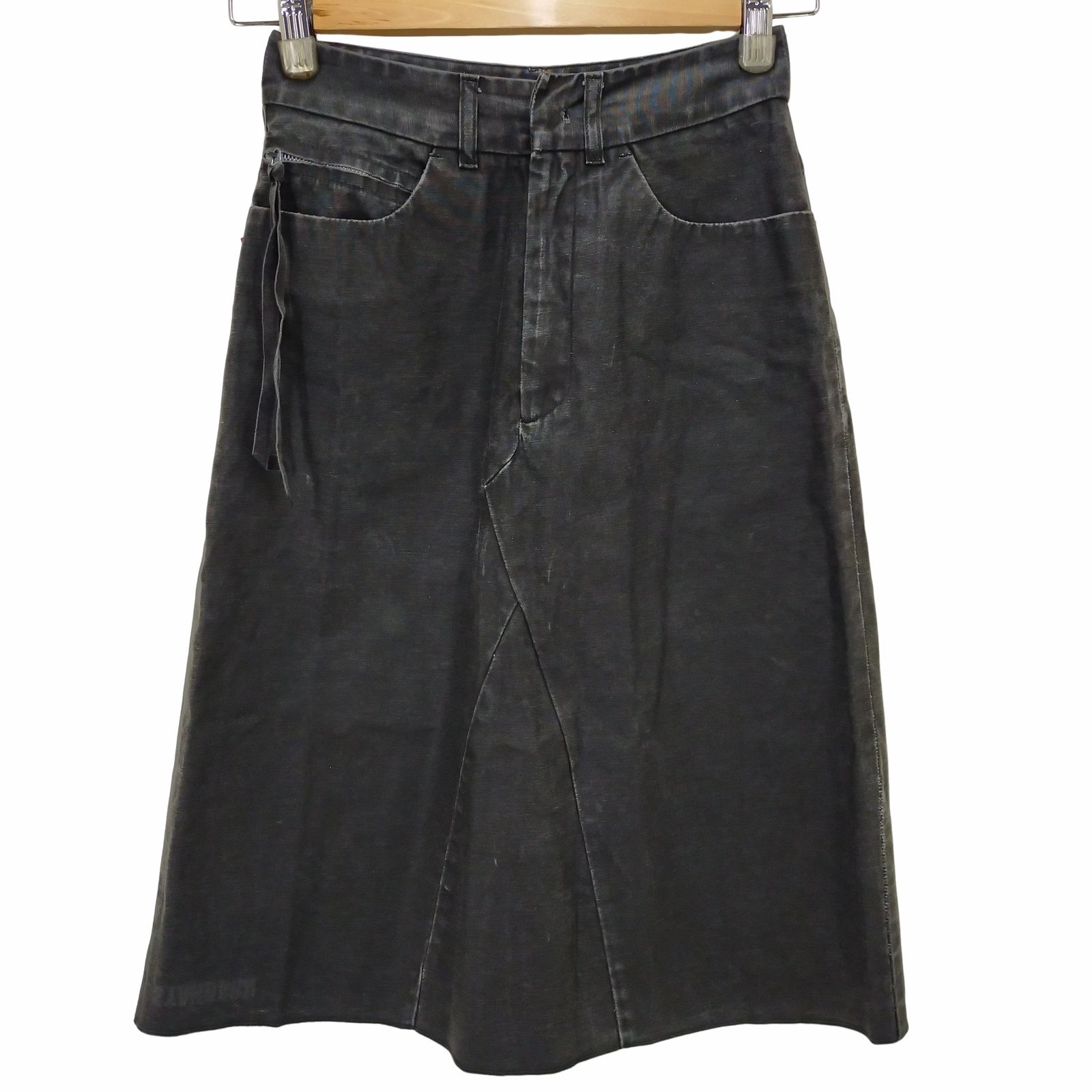 メゾンマルジェラタイトスカート黒