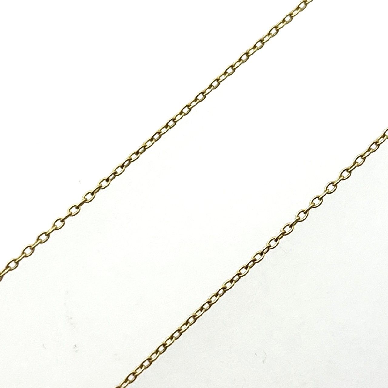 値下げ！アーカー AHKAH ビリーブユー ネックレス K18YG 14P
