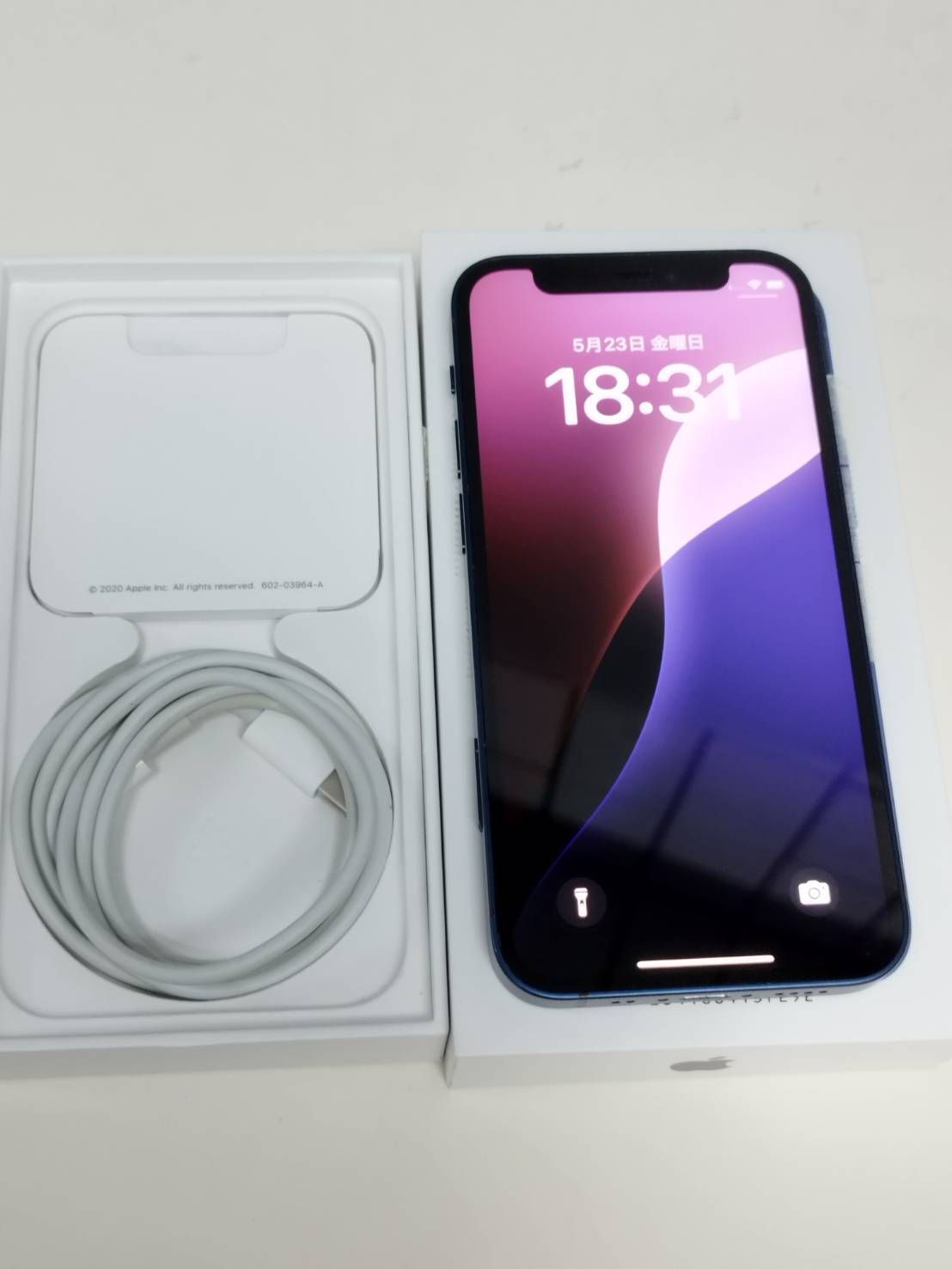 iPhone 12 mini/64GB/A2398〈MGAP3J/A〉 Apple iPhone12 mini 64GB