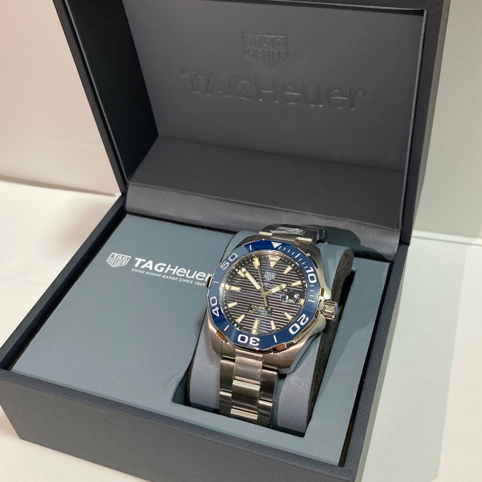 [TAG HEUER] アクアレーサー WAY201B ブルー セラミックベゼル アクアレーサー300M 43mm セラミックベゼル | HASSIN