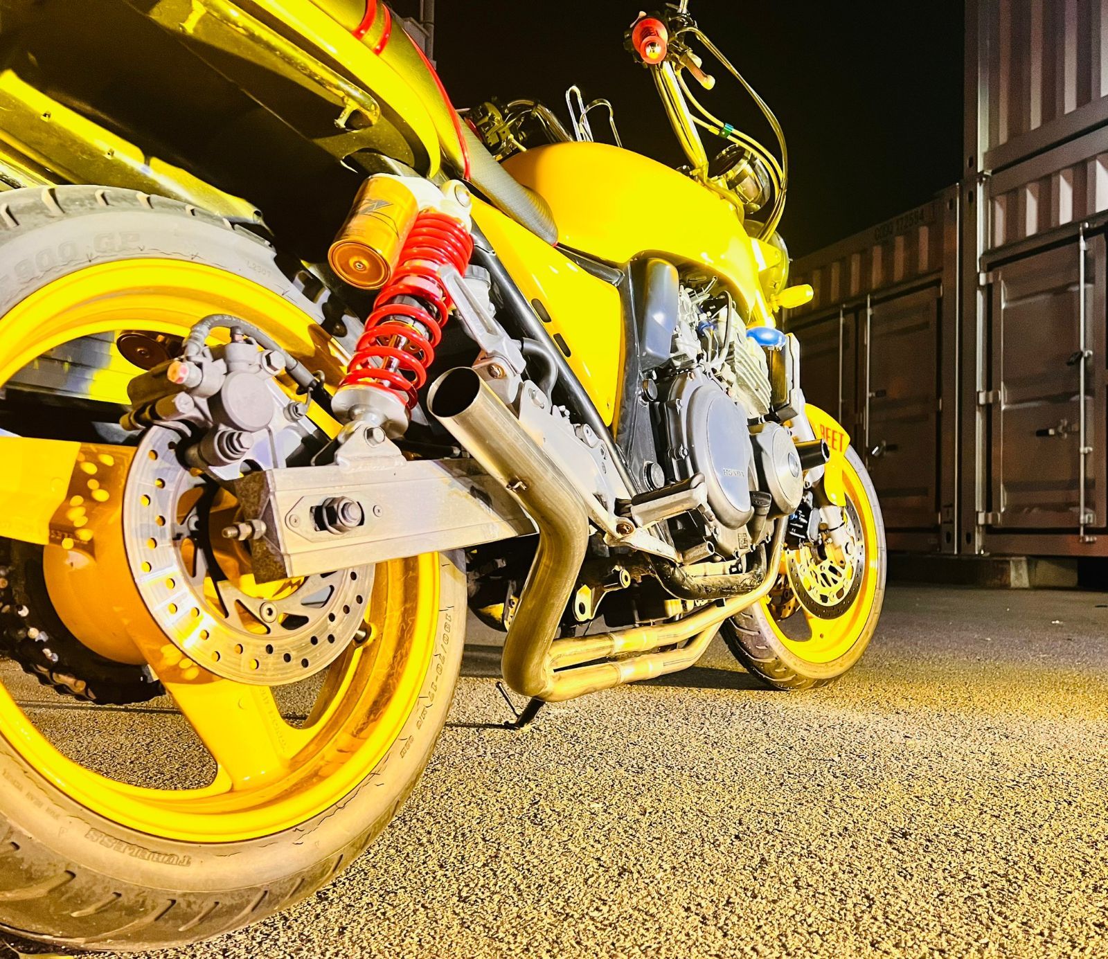 REDSTAGE CB400SF NC31 飛燕 バージョンS 4-2-1 オリジナルマフラー