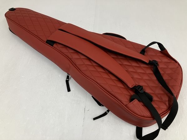 Gibson custom ギターケース セミハードケース ギグバッグ 赤 刺繍