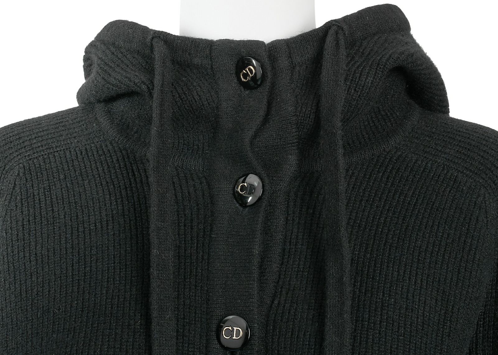 Dior ディオール ジロゴボタン フード付き カーディガン ニット 