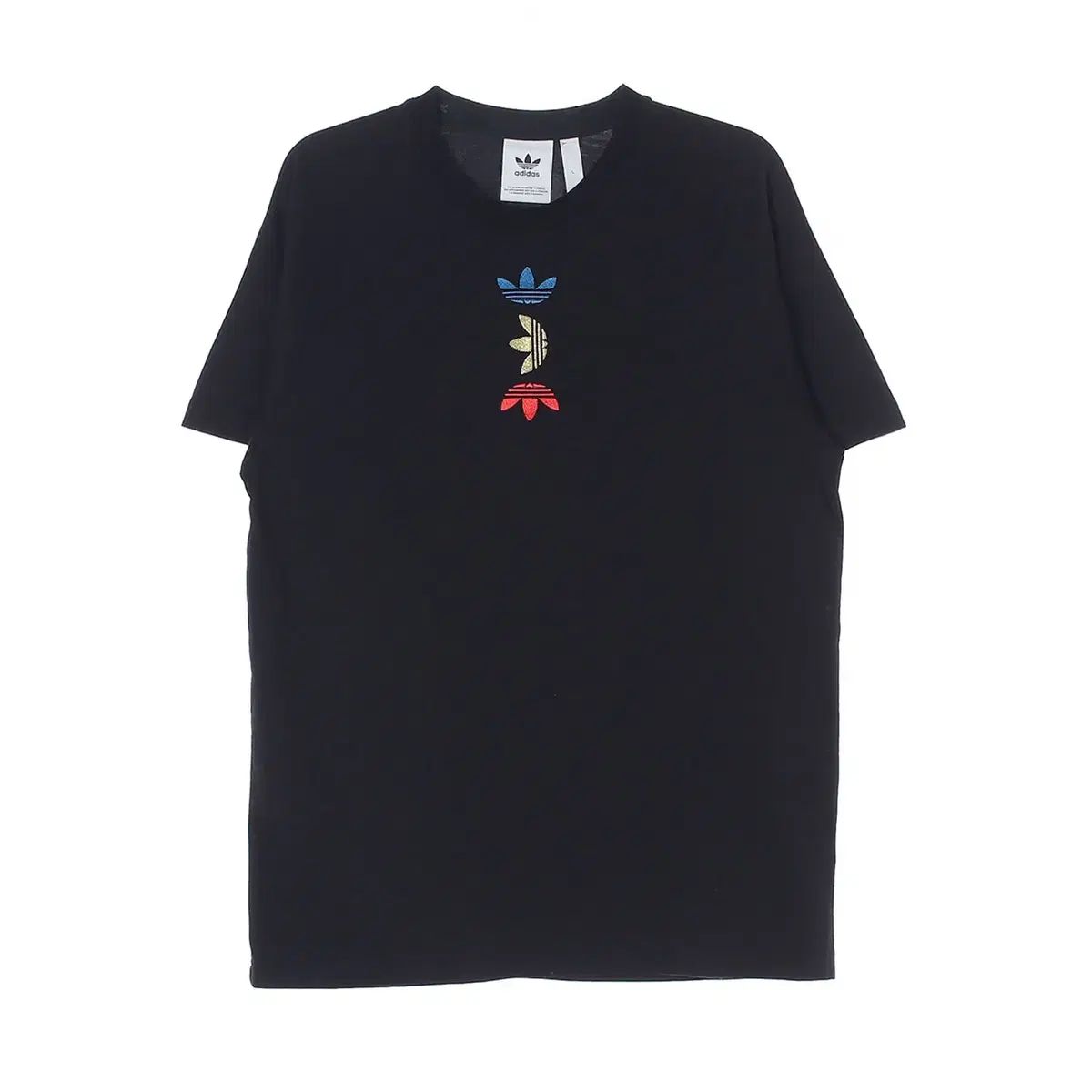 L adidas(アディダス) スーパースター カラー刺繍 半袖 ラウンド Tシャツ
