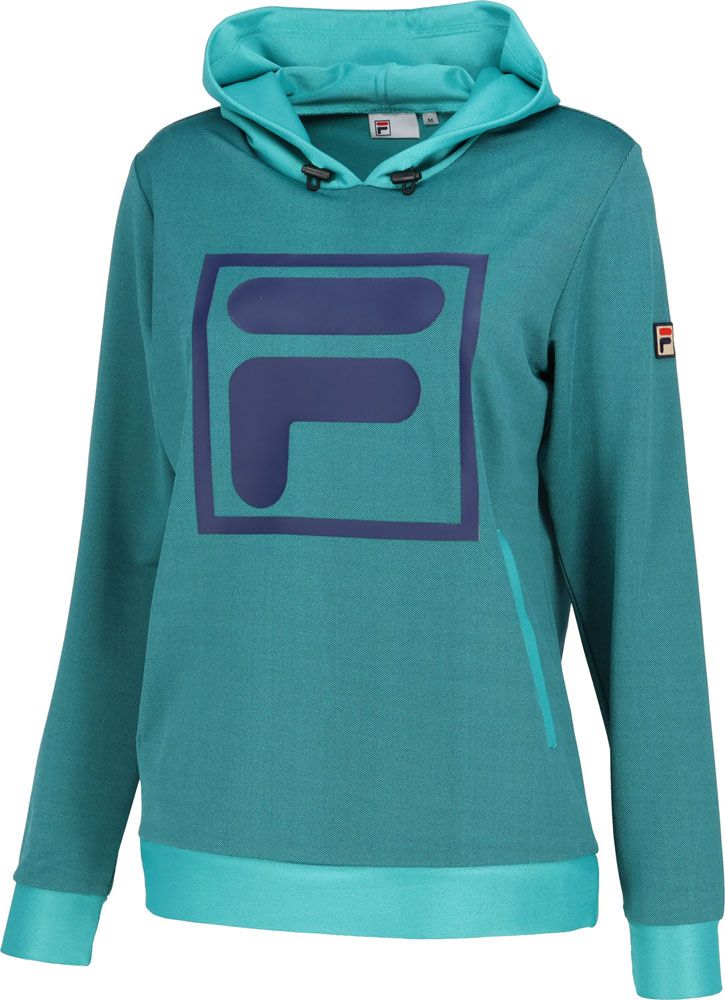 フィラ FILA テニス プルオーバーフーディ VL2713 29 ターコイズ