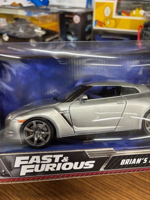 ワイルドスピード ミニカー 1/24ミニカー ブライアン 日産 GT-R R35