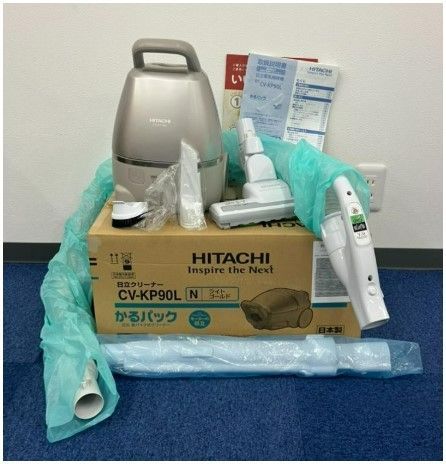 ☆HITACHI / 日立 かるパック CV-KP90L(N) [ライトゴールド] 【掃除機 