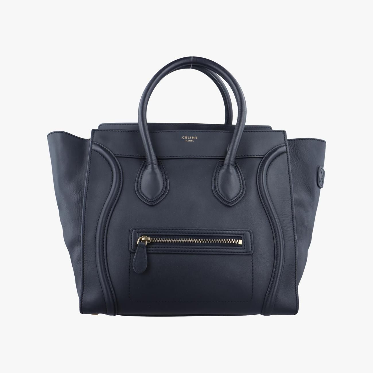 セリーヌ Celine ハンドバッグ レディース ラゲージミニショッパー ブラック レザー F-SA-0132 F-CU-0152 - メルカリ