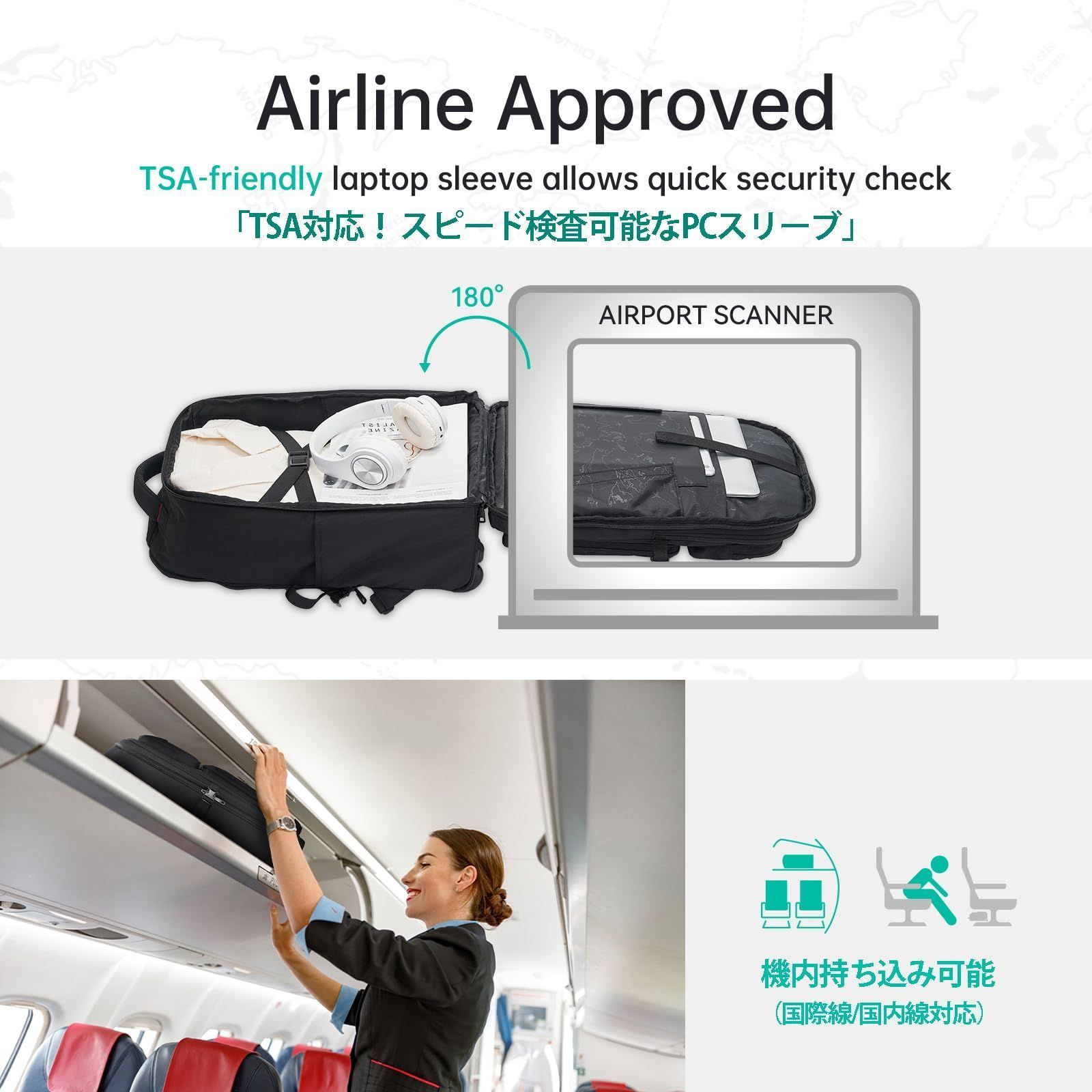 キャリーリュック キャリーバッグ