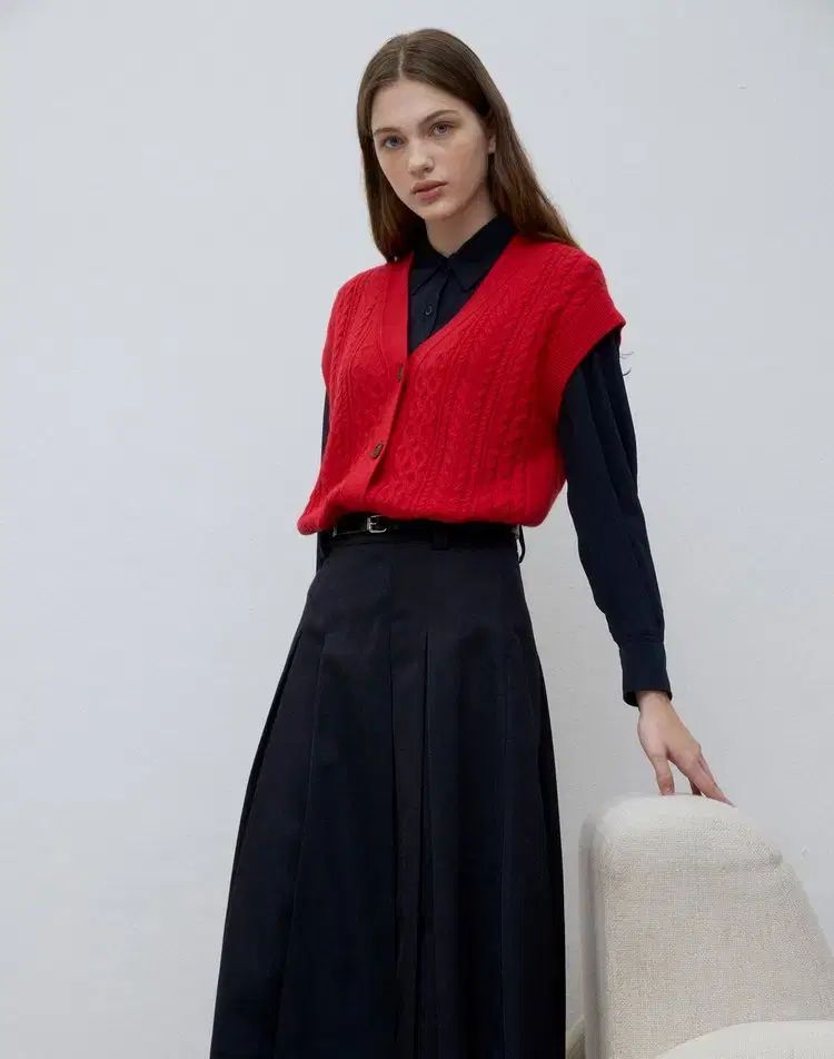  HAZZYS へジス レディース ケーブル ニット ベスト 準備完了 85 90 ベスト ジレ ベスト ジレ ビスチェ