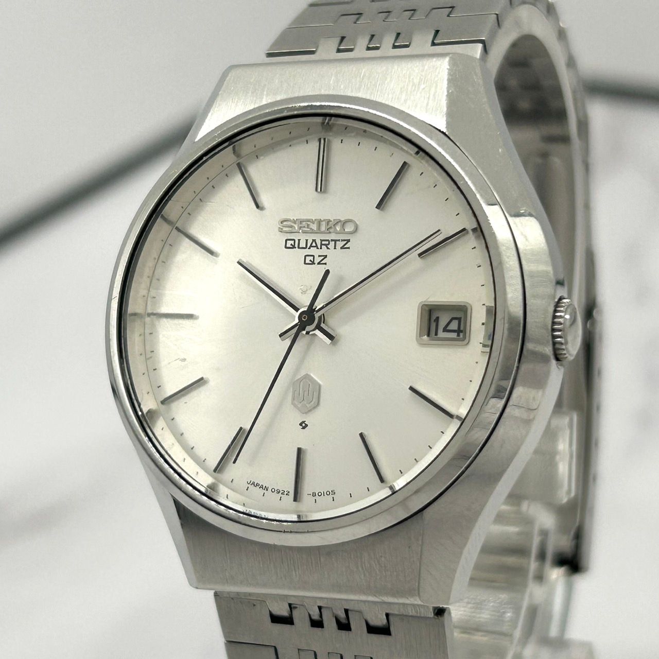 低価，人気 【稼働品】セイコー SEIKO クオーツ QZ 0922-8010 メンズ 