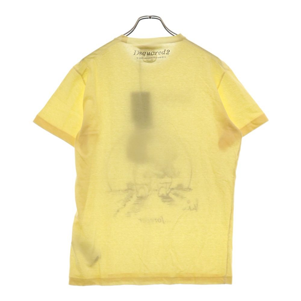 【DSQUARED2】グラフィック プリント Tシャツ 関税・送料込み DSQUARED2 (ディースクエアード) 20AW Love is Forever