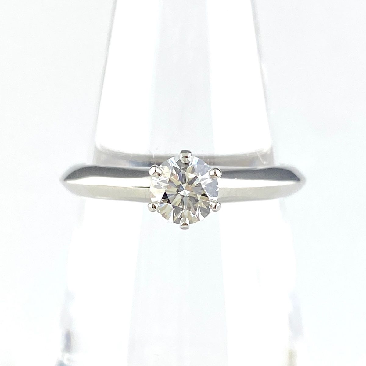 【18％OFF】 ソリティア TIFFANY&Co. ティファニー リング 指輪 プラチナ プラチナ