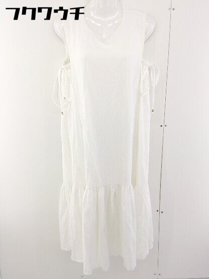 RANDA ノースリーブロングワンピース ◇ RANDA ランダ バックジップ ノースリーブ ロング ワンピース サイズ