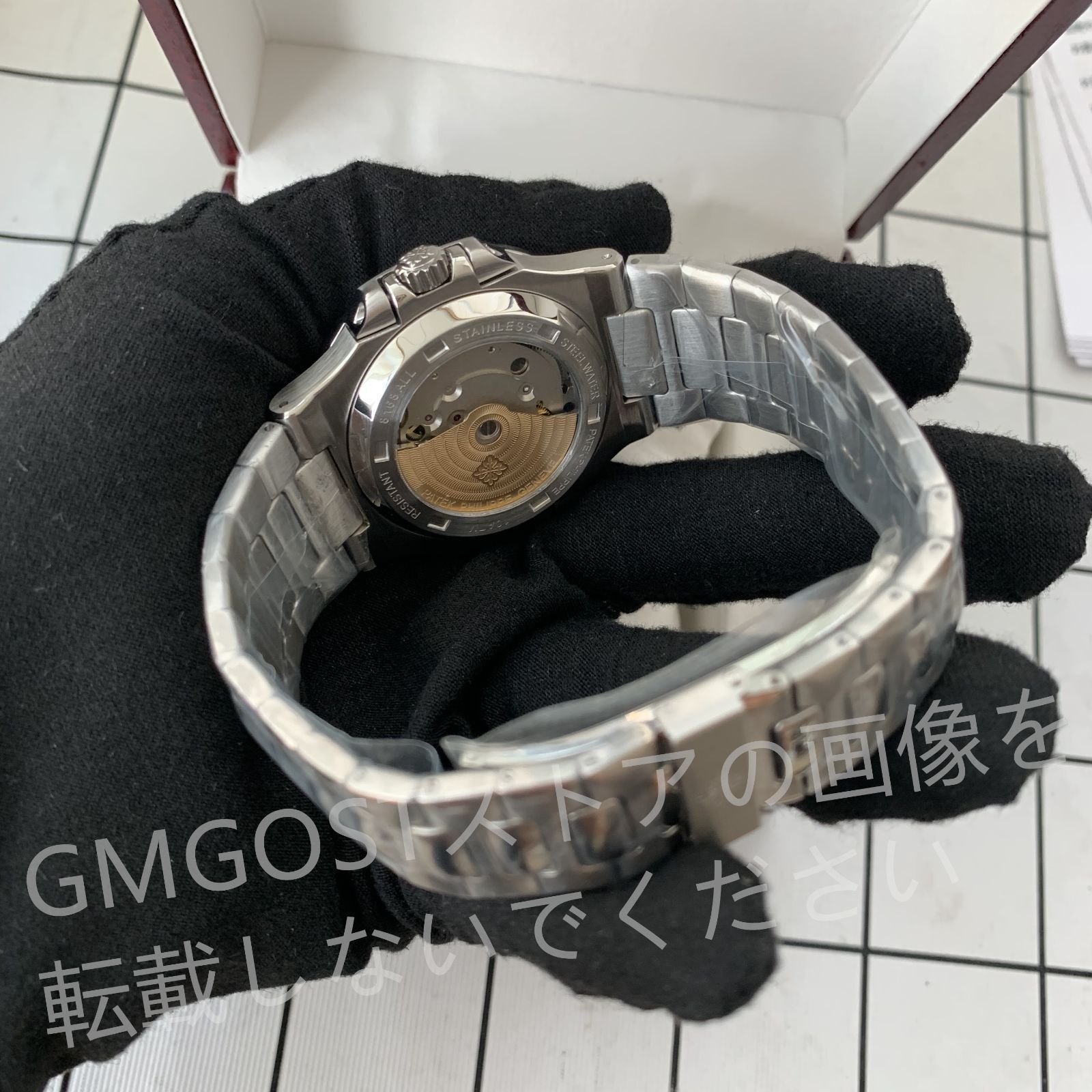 p15 PATEK PHILIPPE 自動巻き パテックフィリップ ノーチラス メンズ 腕時計  即購入不可