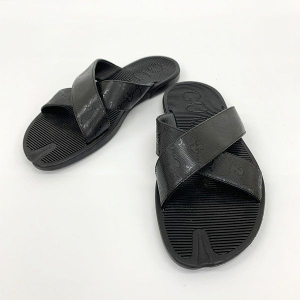GUCCI モノグラム スライダーサンダル 244654 7G スリッパ