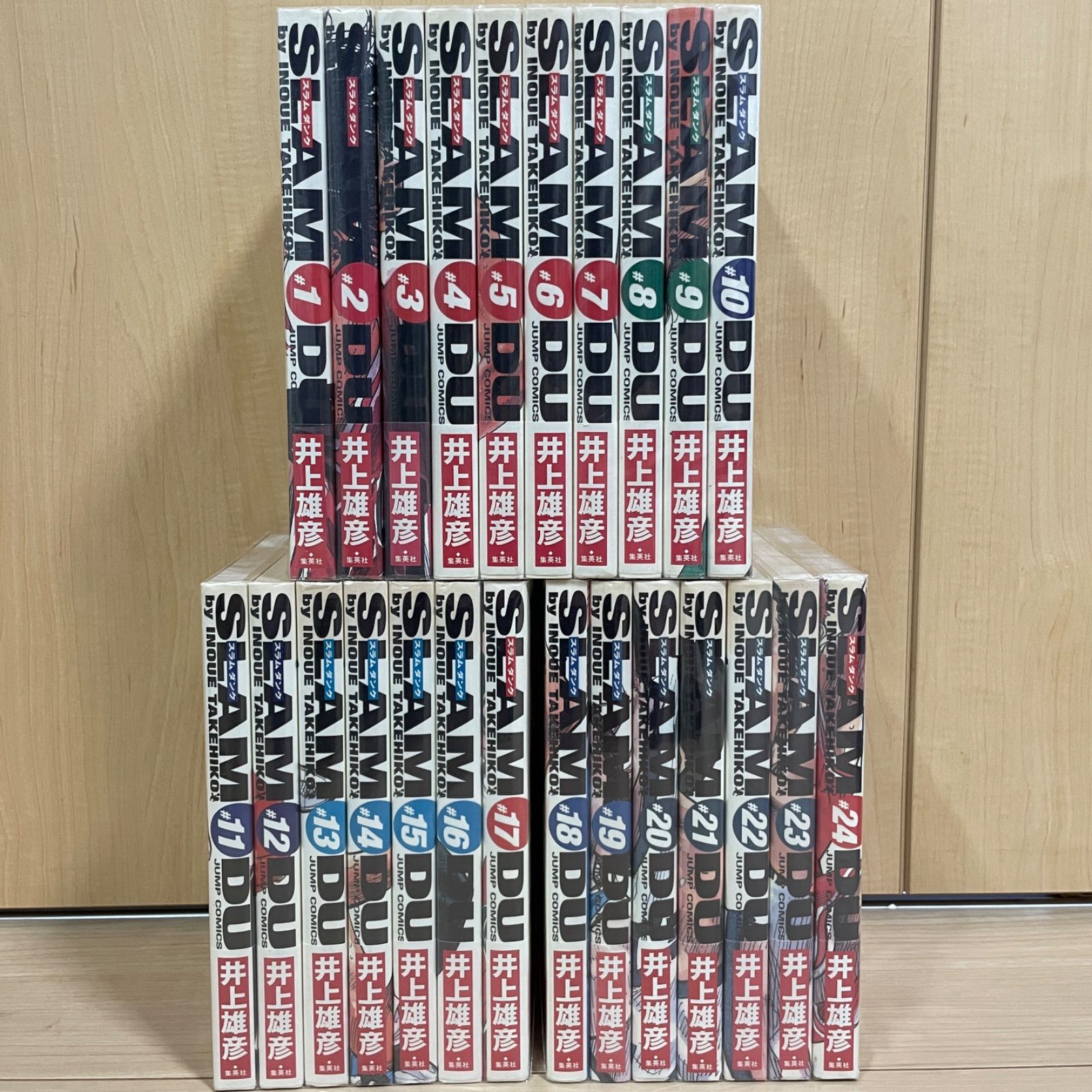 ラスト1 美品 全巻帯・ブックカバー付き SLAMDUNK 完全版 全巻 セット - メルカリ