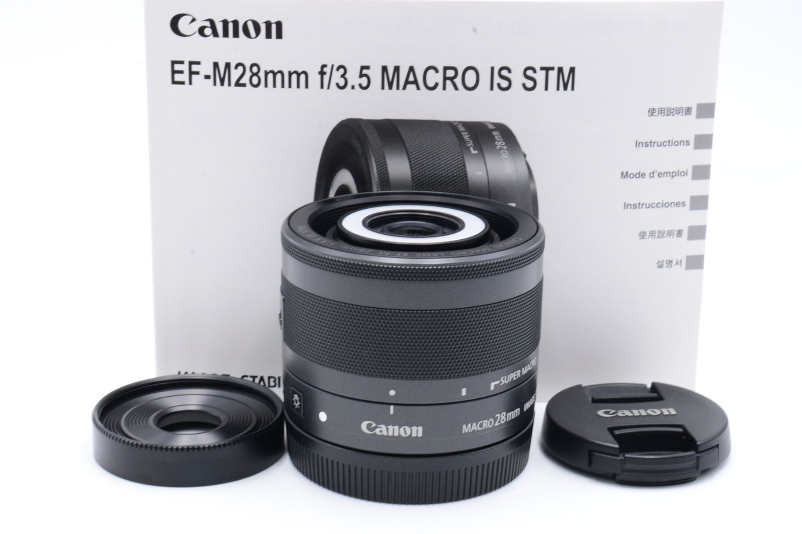 キャノン Canon レンズ ef-m28mm f3.5 マクロ is stm-