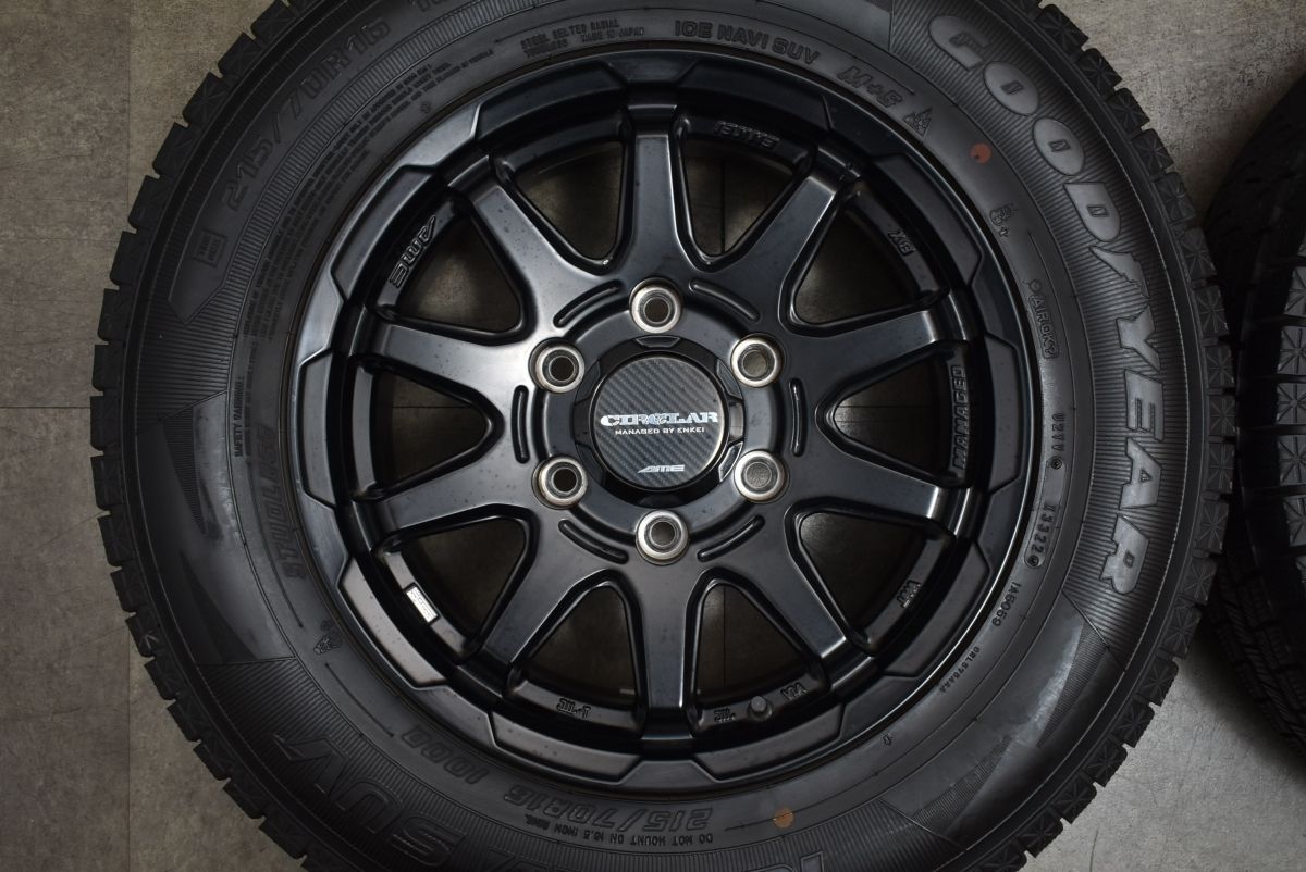 バリ溝】サーキュラー 16in 6.5J +38 PCD139.7 グッドイヤー
