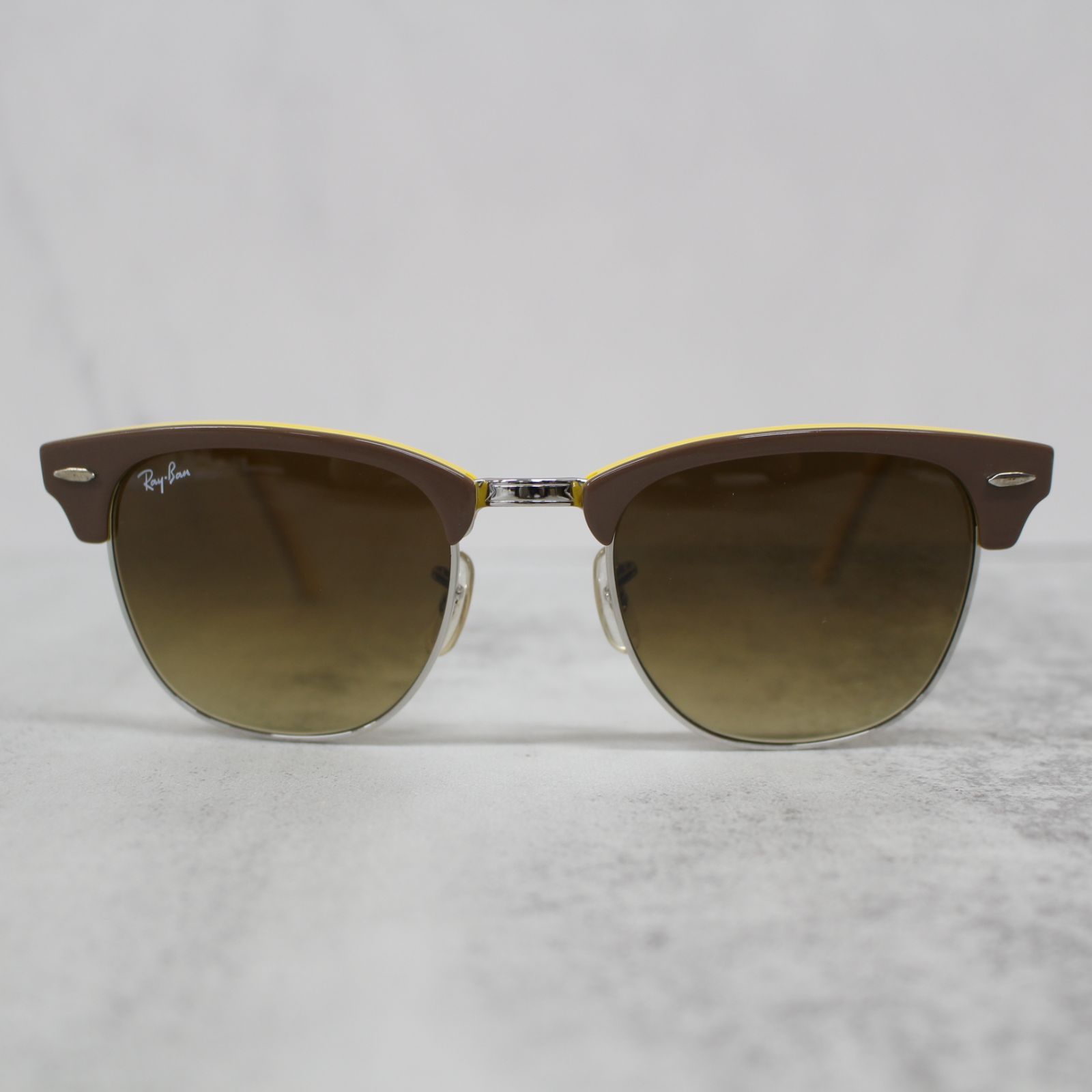 S084)【美品】Ray-Ban/レイバン CLUBMASTER/クラブマスター RB3016