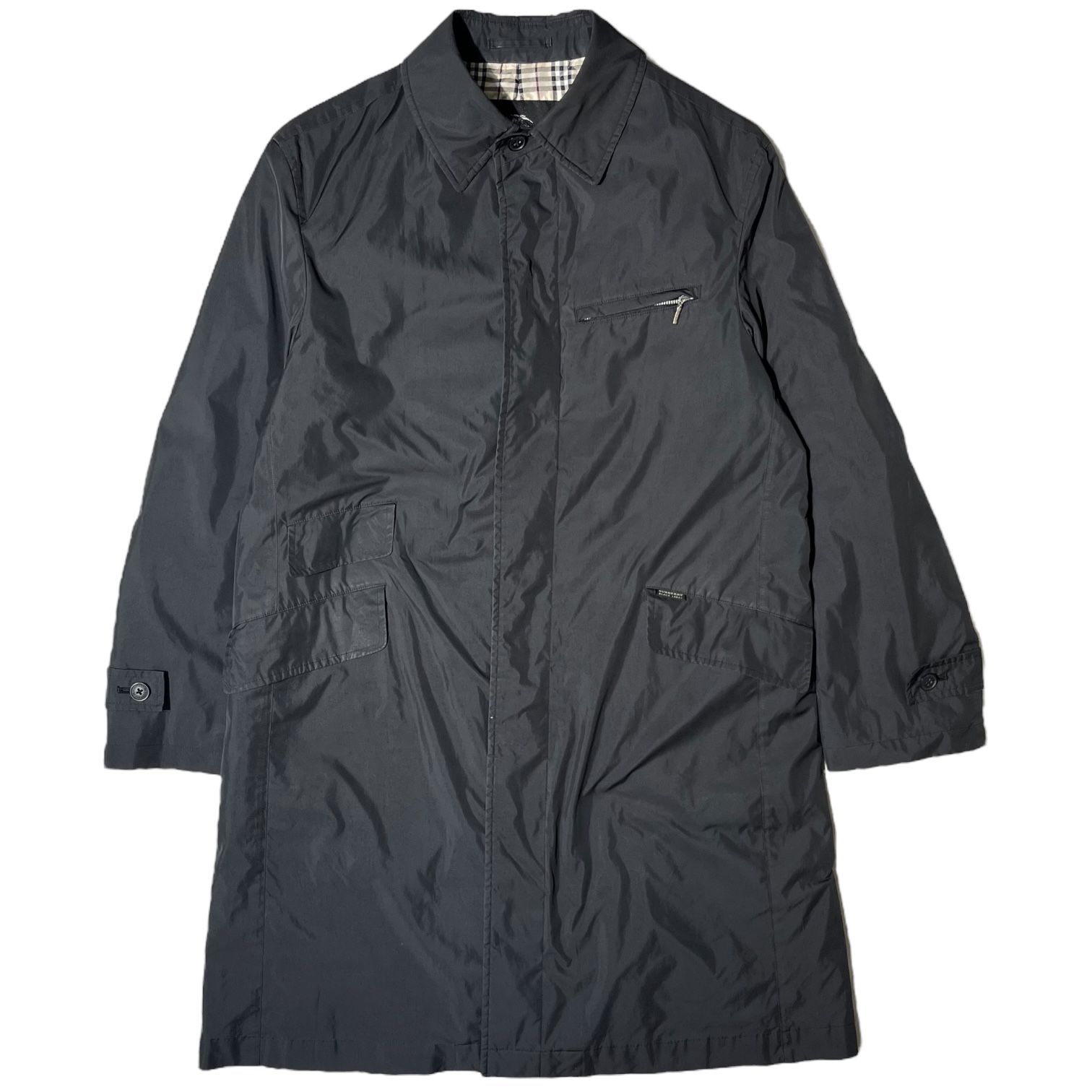 BURBERRY BLACK LABEL(バーバリーブラックレーベル) Burberry check lining polysten ...
