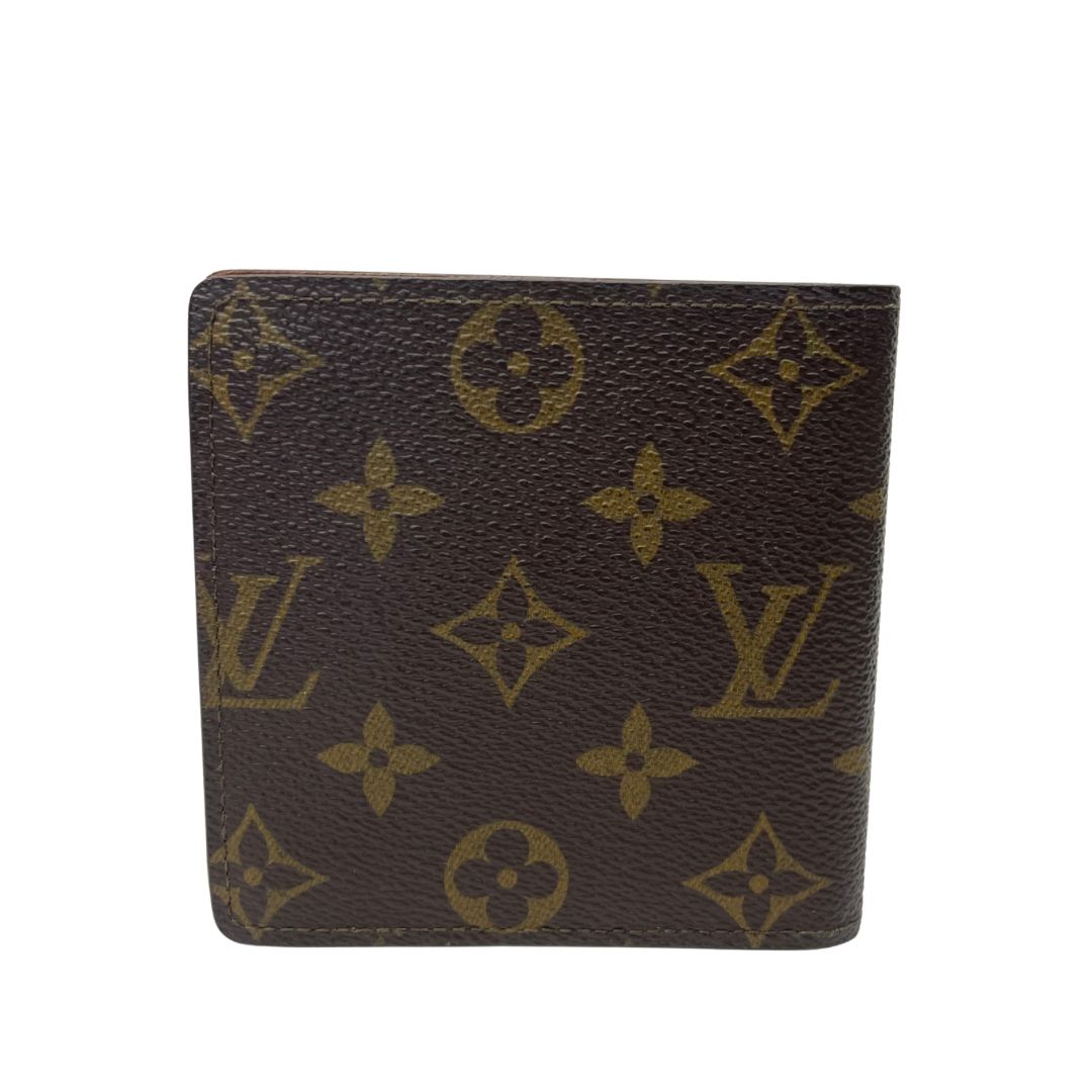2755 LOUIS VUITTON ルイヴィトン モノグラム 二つ折り財布 ポルトフォイユ マルコ