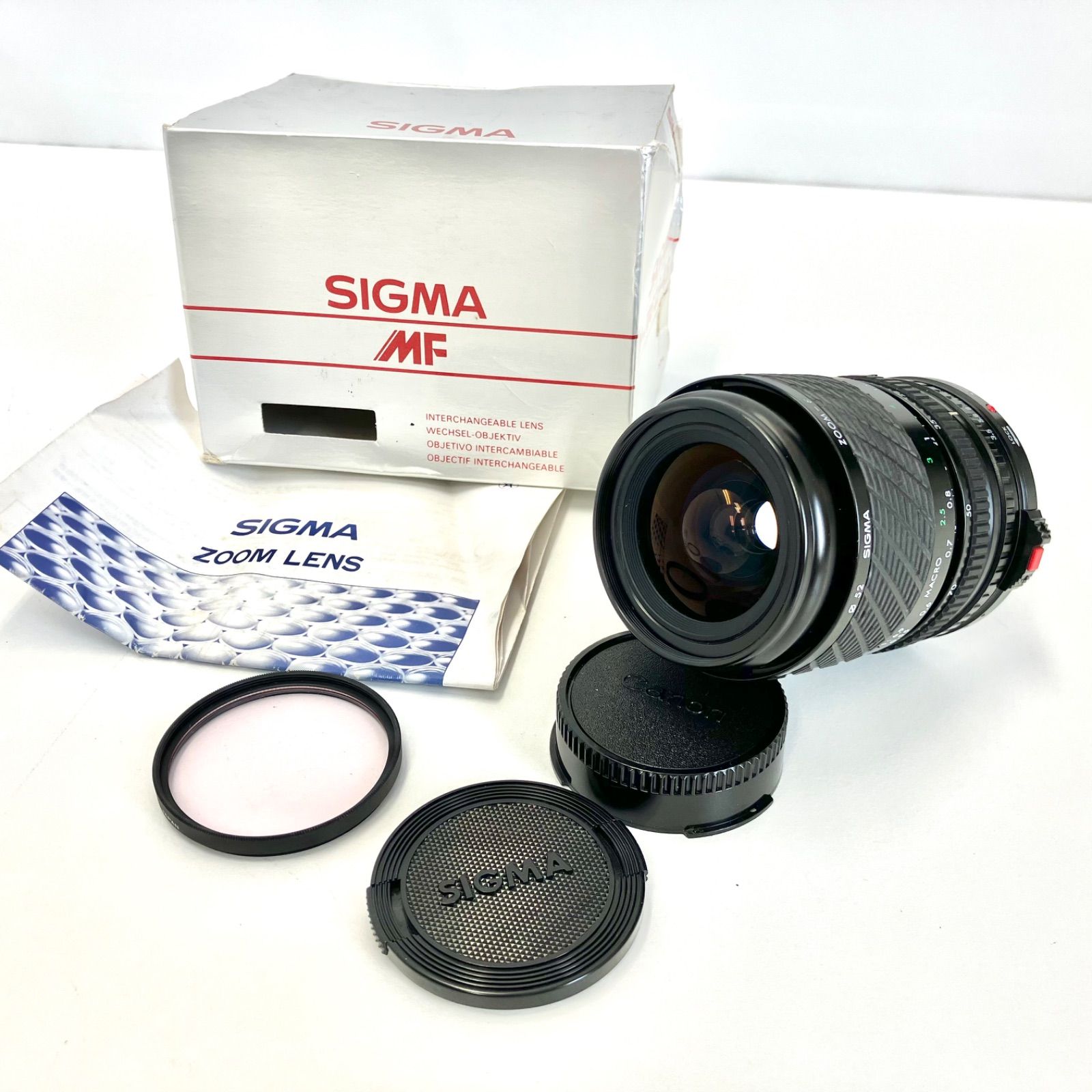 Y221022-29】SIGMA zoom-ε F3.5-4.5 28-70mm オールドレンズ ジャンク