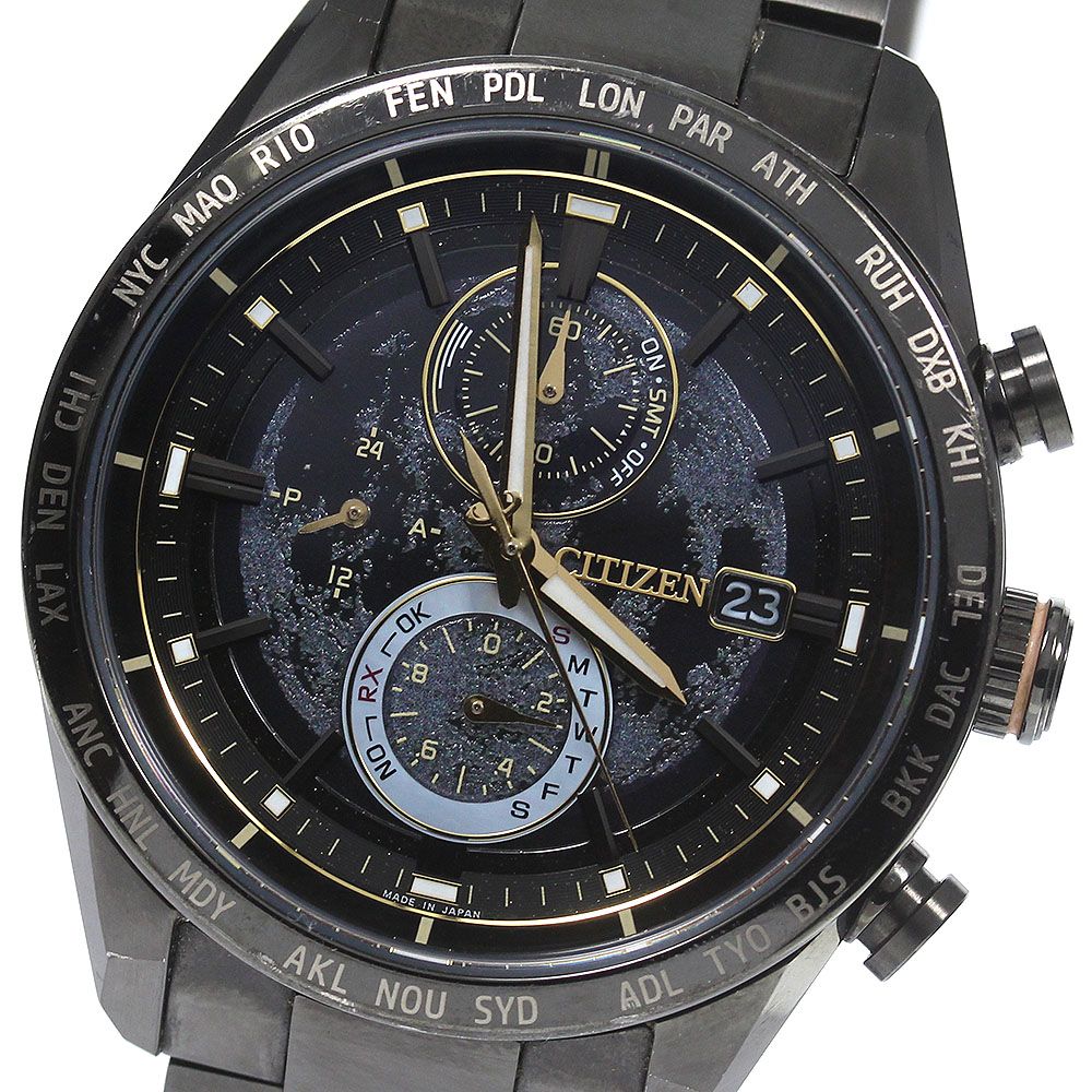 シチズン CITIZEN H800-T027199|AT8185-71E アテッサ エコドライブ ソーラー電波 メンズ_769605