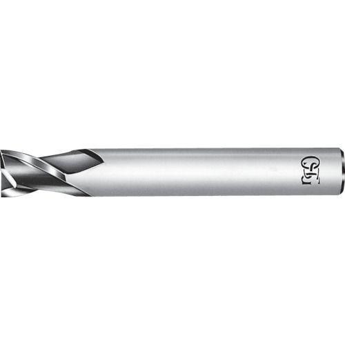 OSG 超硬スクエアエンドミル 2刃キー溝用（OL1） 刃径12mm 