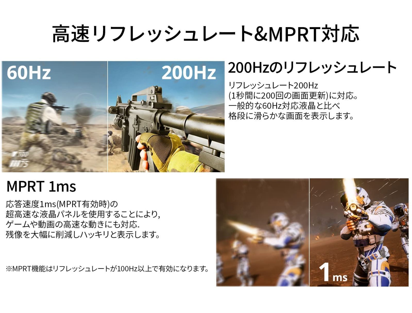 2560x1080解像度 VA WFHD パネル 1ms ディスプレイ 200Hz HDMI DisplayPort VESA対応 ブルーライトカット ゲーミングモニター 23.3インチ 視野角178° JAPANNEXT JN-VG233 VETTDRUCK_DE