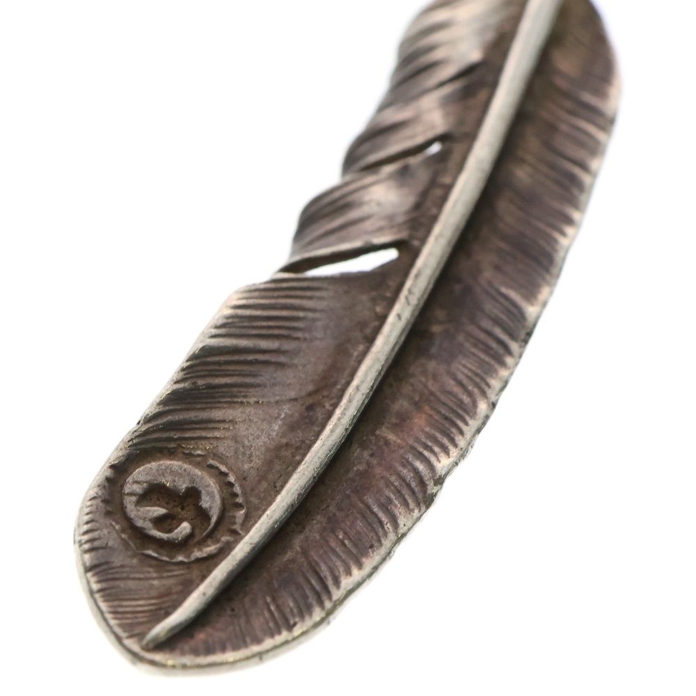 goro's (ゴローズ) 【現行】小メタル付き特大フェザー 左向き