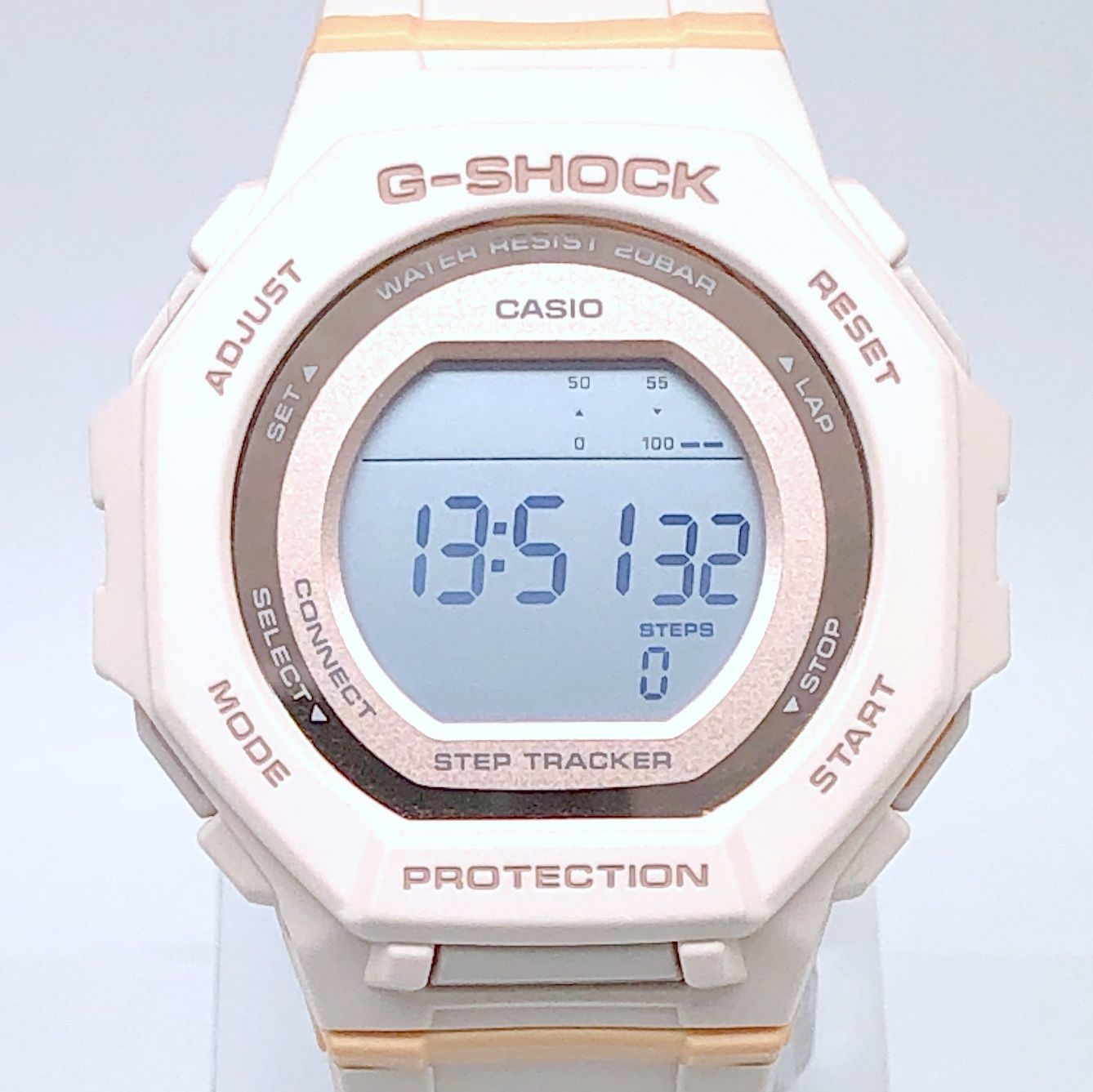 G-SHOCK ジーショック GMD-B300-4 歩数計測 Bluetooth搭載 コンパクト ナチュラルカラー ピンク ベージュ 2025年7月発売