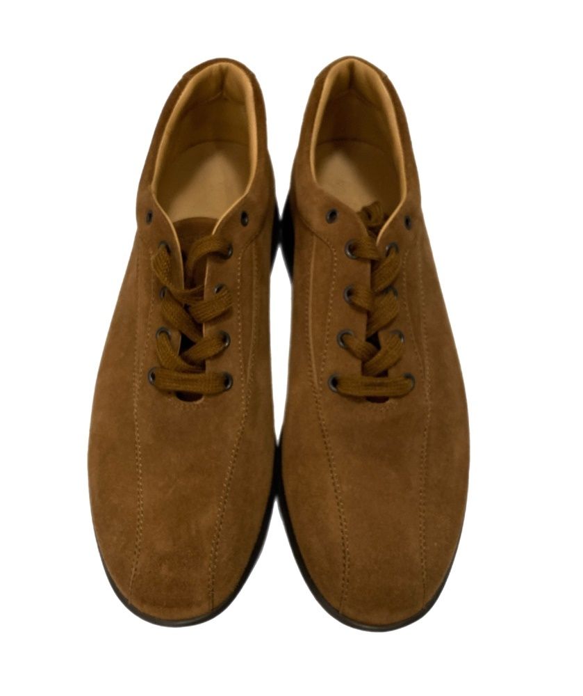 トッズ TOD'S レザースニーカー スウェード スエード 茶 メンズ