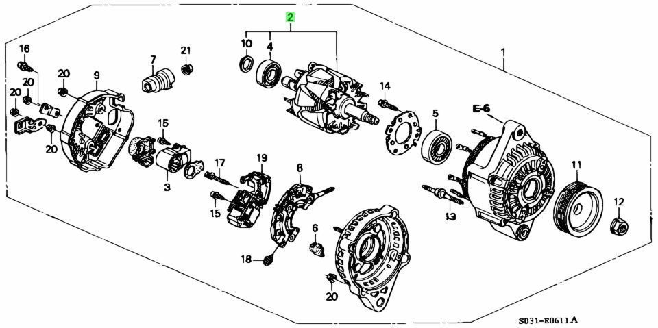 ホンダ E-EK4 シビックフェリオ ローターASSY大型商品はにて発送致します