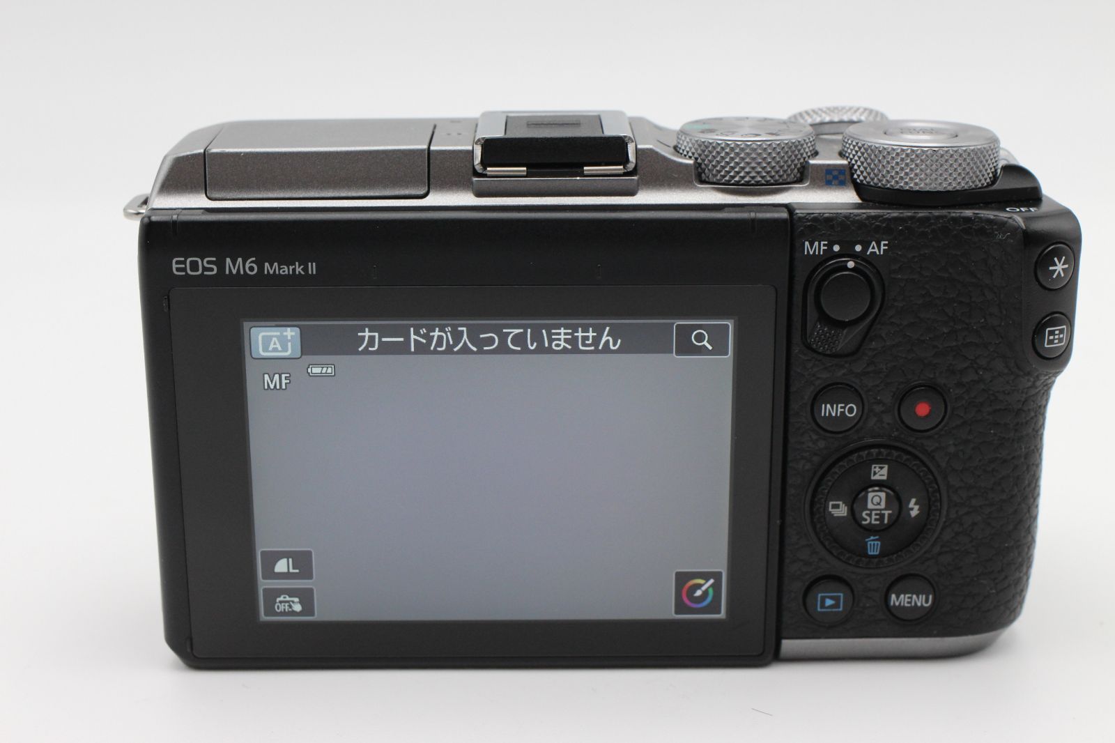 Canon ミラーレス一眼カメラ EOS M6 Mark II ボディー シルバー