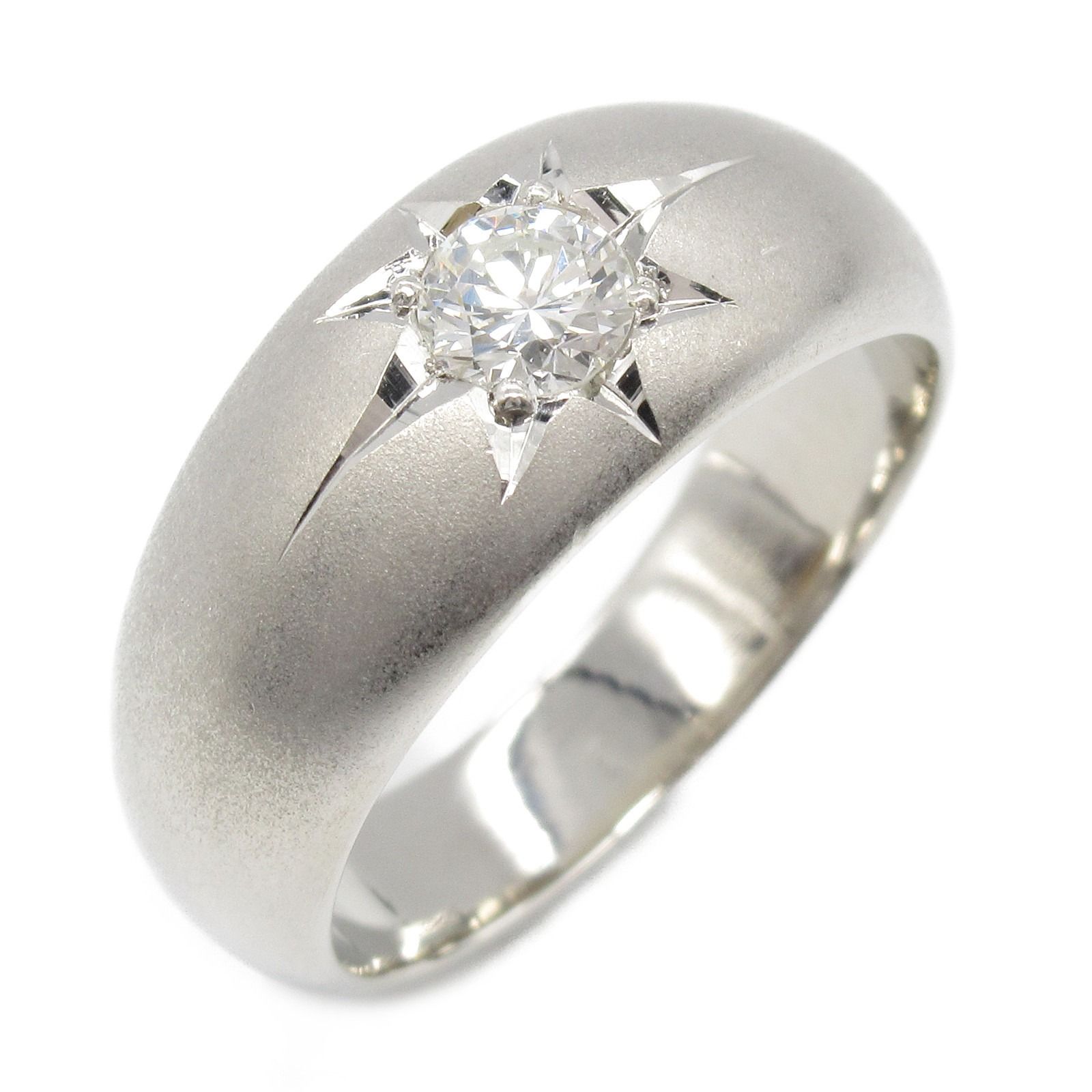 ジュエリー JEWELRY リング 指輪 ダイヤモンド リング ﾀﾞｲﾔ 10.4g 13 Pt900プラチナ ダイヤモンド リング ユニセックス Used A