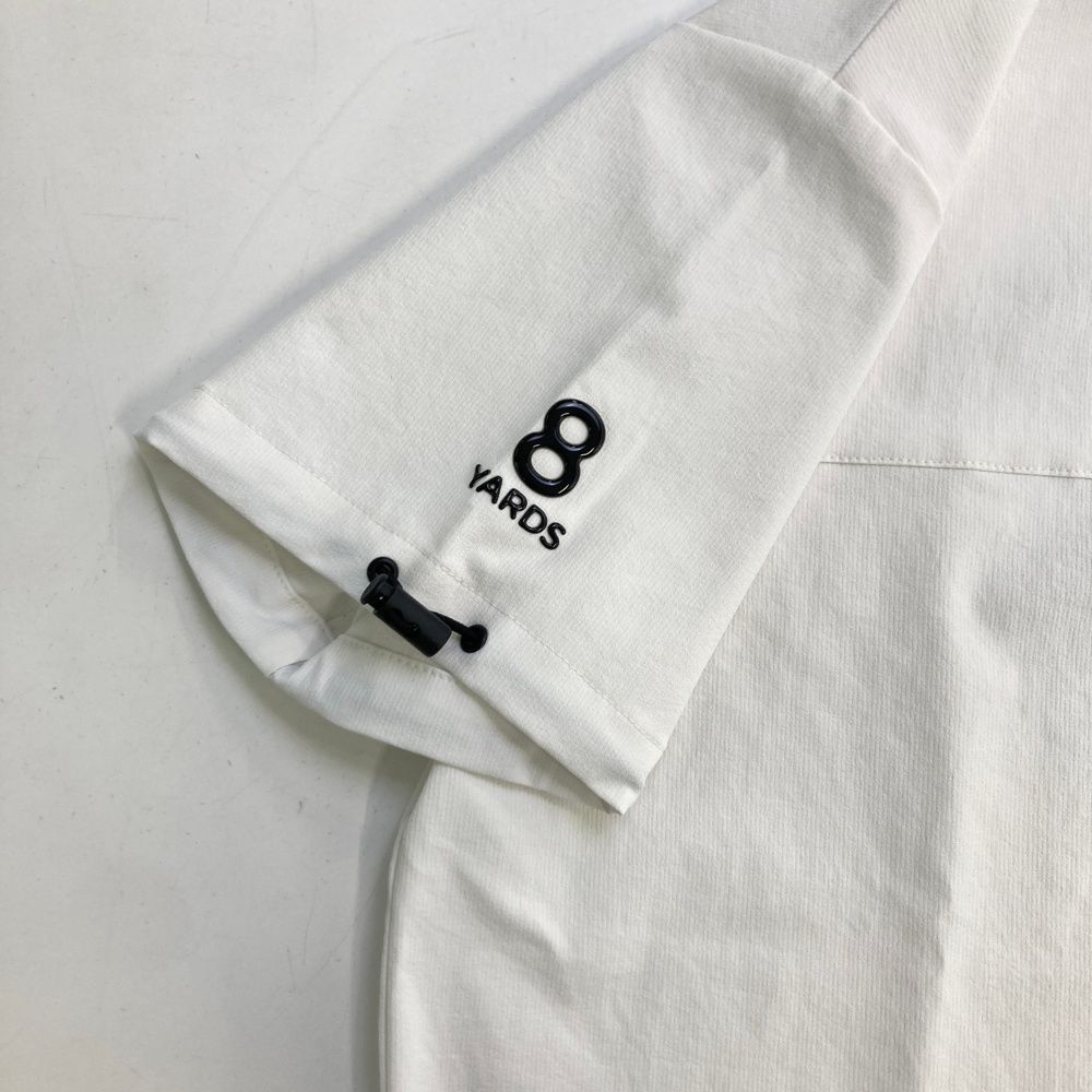 サイズ：L 8YARDS ハチヤーズ 2024年モデル 半袖ポロシャツ ホワイト系